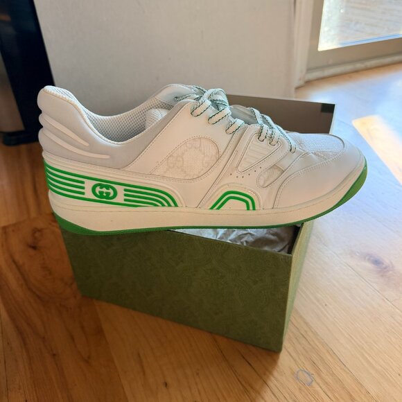 GUCCI Demetra GG Supreme Basket Low Top Sneakers - Picture 1 of 12